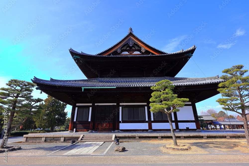 Fototapeta premium Tōfuku-ji Temple a Buddhist temple known for fall foliage at Honmachi, Higashiyama Ward, Kyoto, Japan