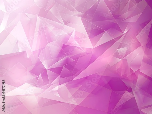 Shimmering Lilac Geometric Abstract Polygon Background with Vibrant Gradient and Faceted Texture