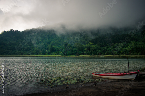 boat on lake