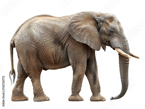 A majestic African elephant