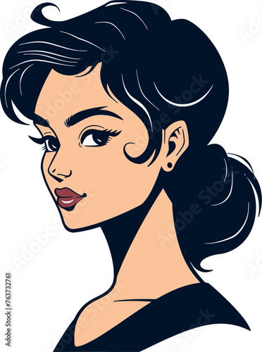 Vector Graphics Celebrating Women Strength and Courage