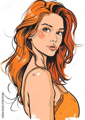 Vector Illustrations Depicting Women Empowerment Journey