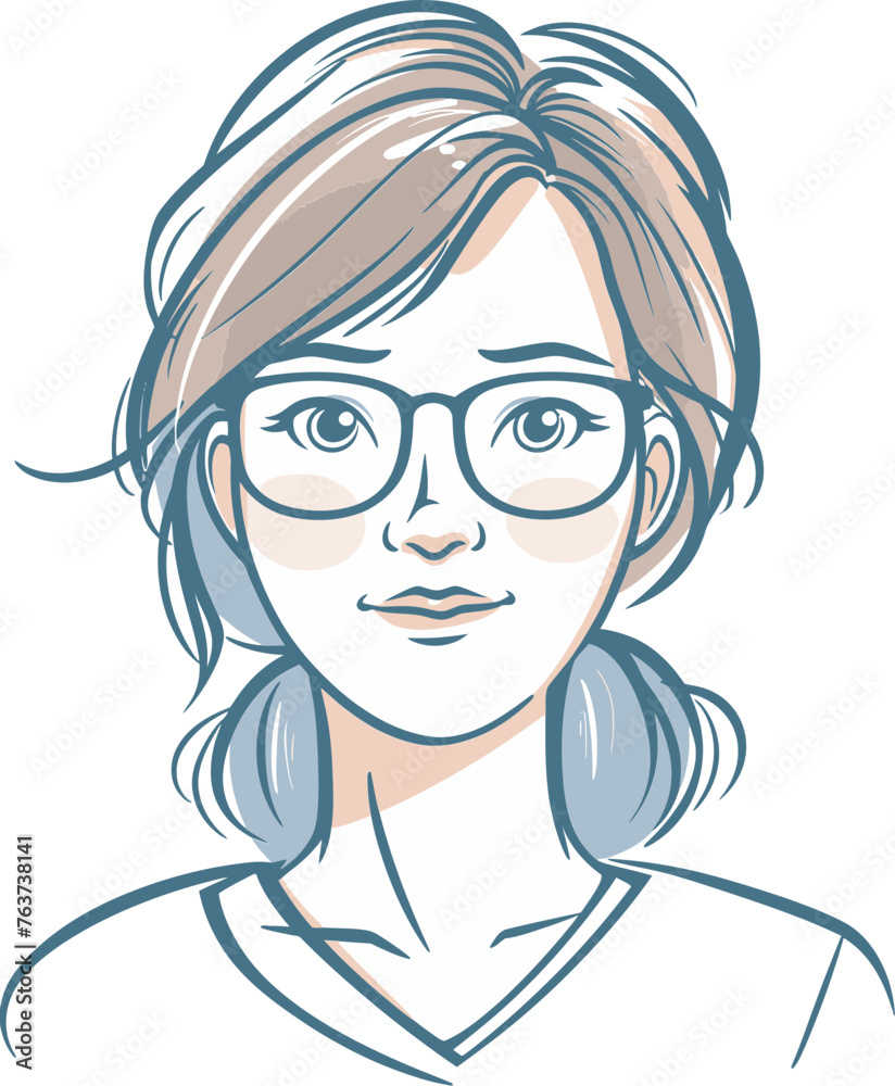 Vector Portraits of Empowered Women Celebrating Strength and Courage Vector Portraits of Empowered Women Celebrating Strength and Courage