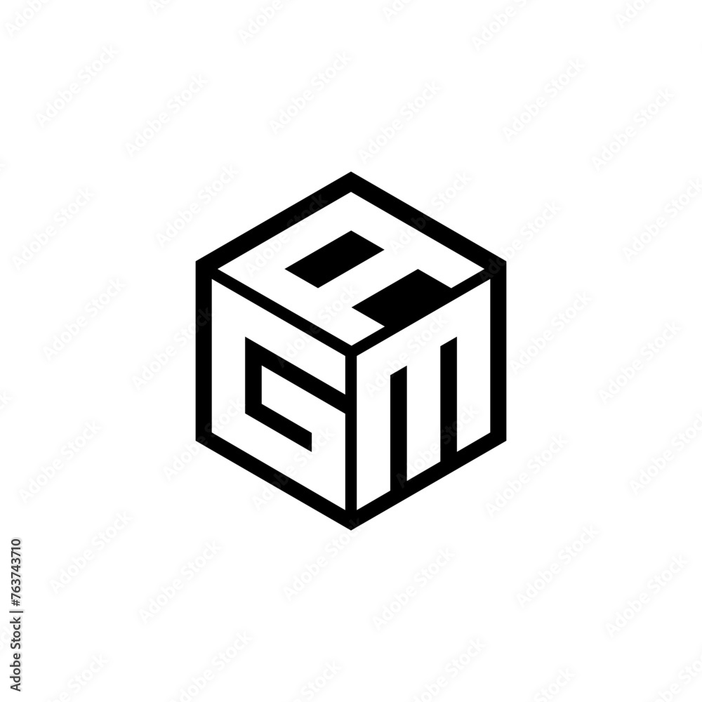GMA letter logo design in illustration. Vector logo, calligraphy designs for logo, Poster, Invitation, etc. GMA letter logo design in illustration. Vector logo, calligraphy designs for logo, Poster, Invitation, etc.