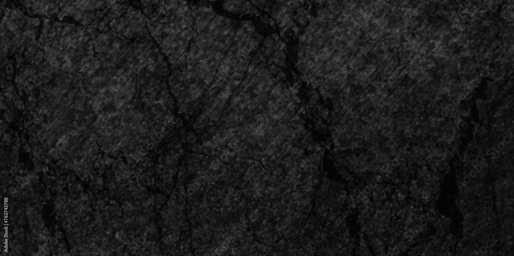 Fototapeta premium Dark black grunge wall charcoal colors texture backdrop background. Black Board Texture or Background. abstract grey color design are light with white gradient background. Old wall texture cement.