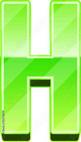 Alphabet Learning, Letter H