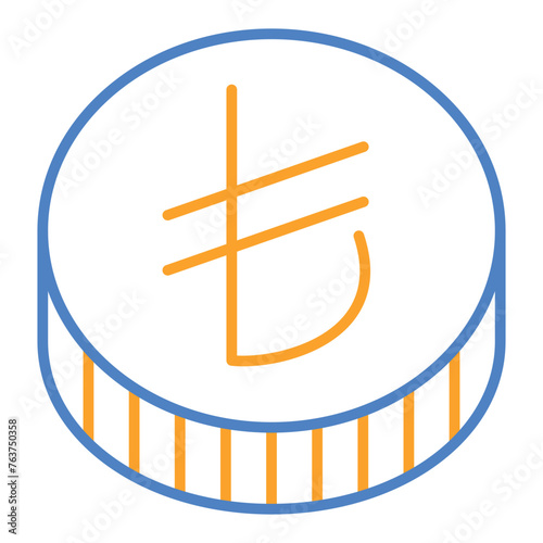 Turkish Lira Icon