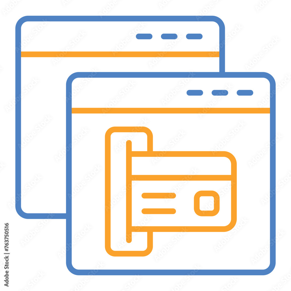 Online Card Payment Icon