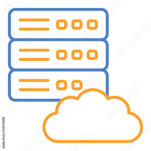 Cloud Server Icon