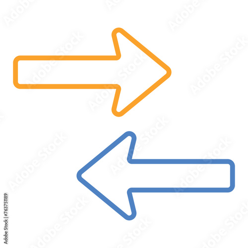 Opposite Arrows Icon