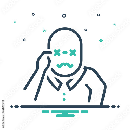 Mix icon for vision loss
