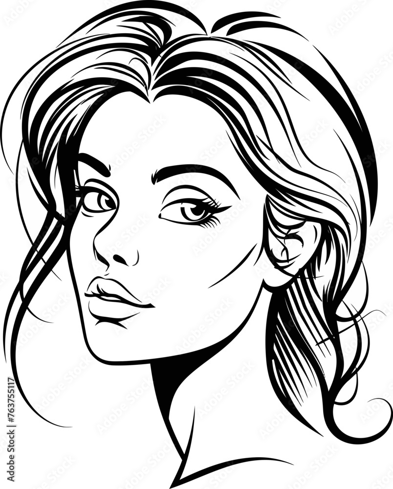 Resilient Radiance Dynamic Vector Illustrations of Women Strength