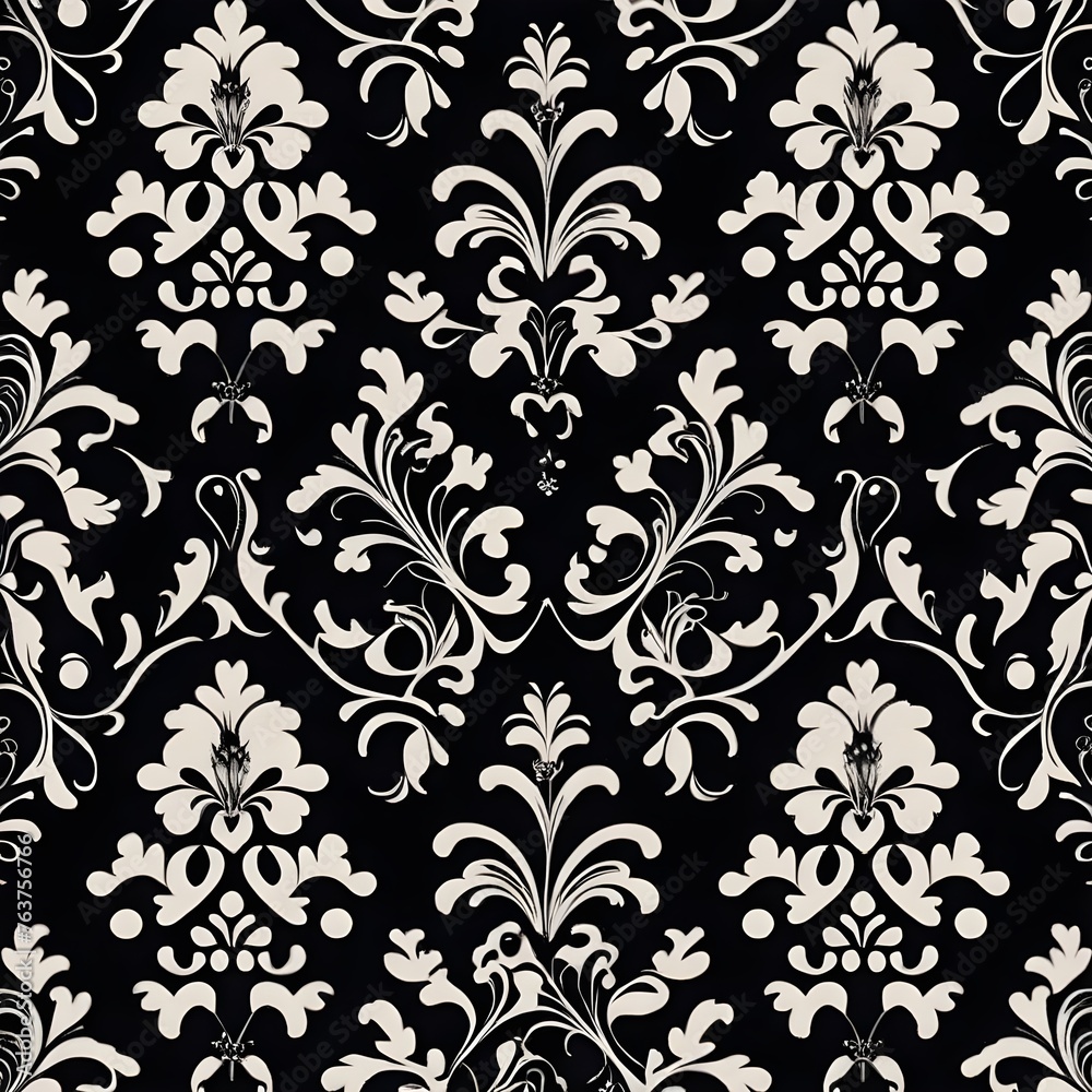 Ornamental pattern design.