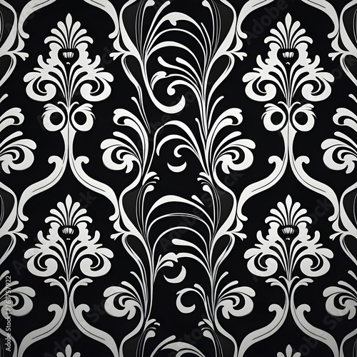 SEAMLESS ROCOCO PATTERN 