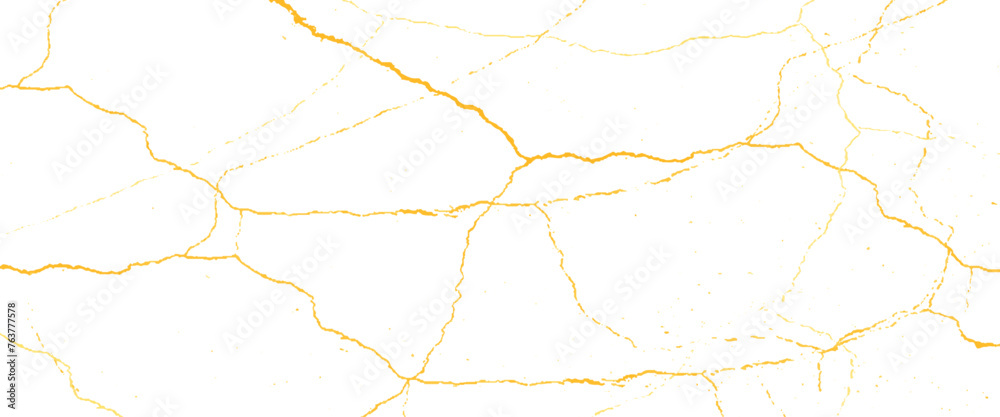 Vector gold grunge cracks and scratches Transparent background.	
 - obrazy, fototapety, plakaty 