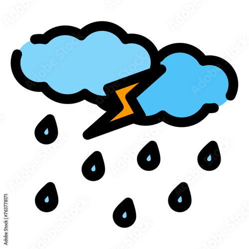 thunderstorm icon 