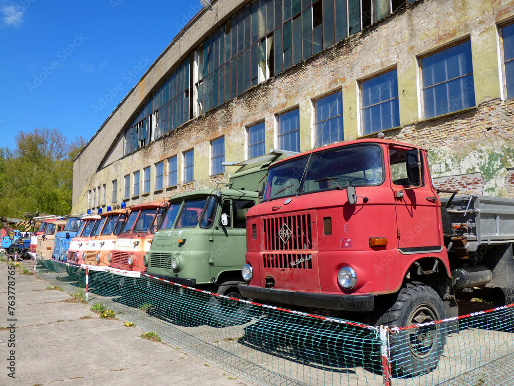 Historic trucks from the former GDR Historic trucks from the former GDR
