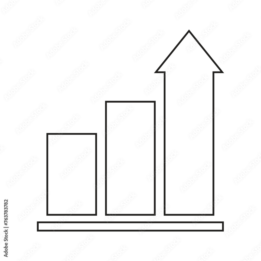 Business Growth Icon Business Growth Icon