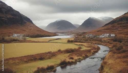 Countryside  travel in the Scottish Highlands