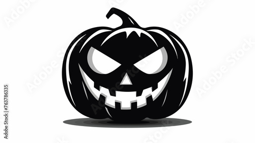 Jack olantern. Happy Halloween icon. Jack olantern  photo