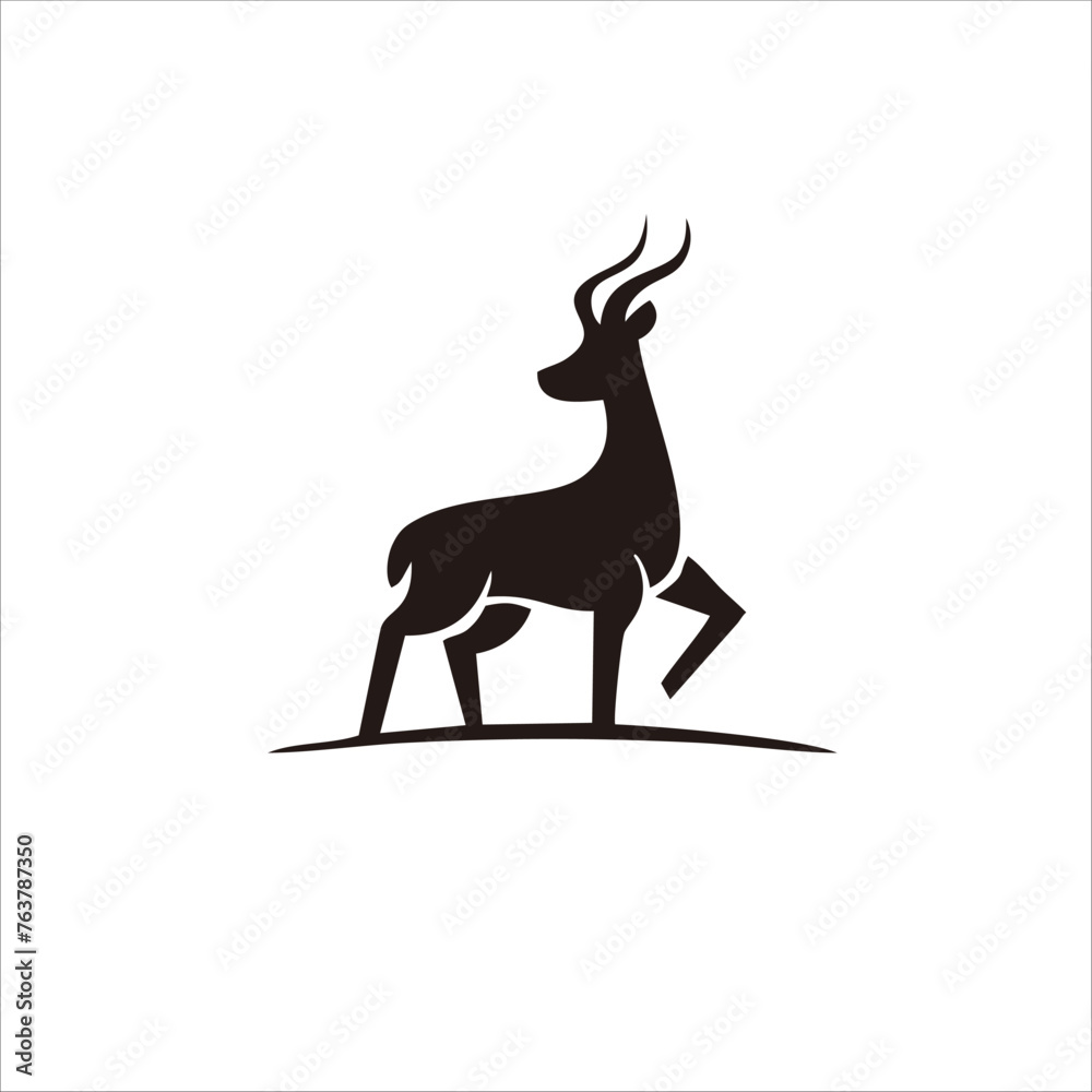 Print Deer logo design for your company identity and brand
