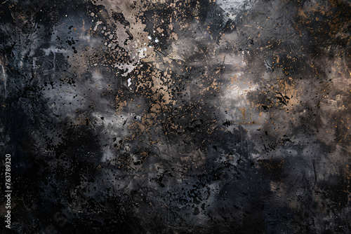  A dark abstract photography backdrop texture generated AI © Rochilah