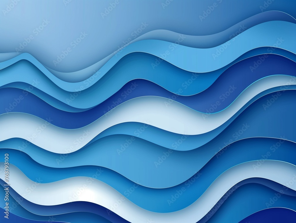 Abstract blue waves Abstract blue waves