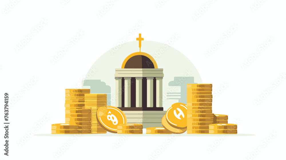 Money design over white background vector illustration