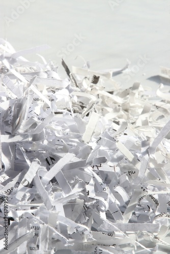Pile of Shredded Paper