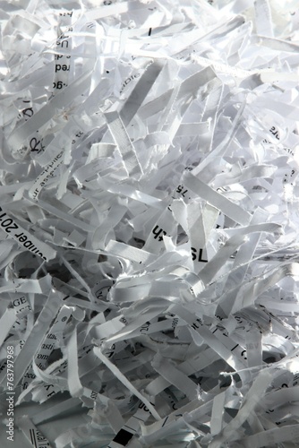 Pile of Shredded Paper