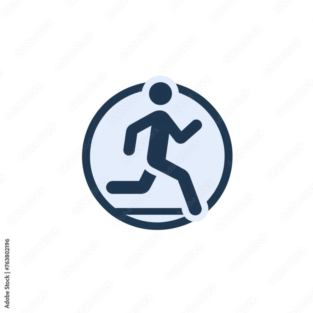 Running logo vector illustration Running logo vector illustration
