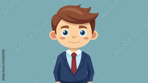 cartoon business man