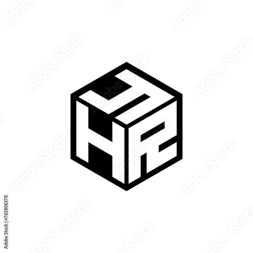HRY letter logo design in illustration. Vector logo, calligraphy designs for logo, Poster, Invitation, etc.