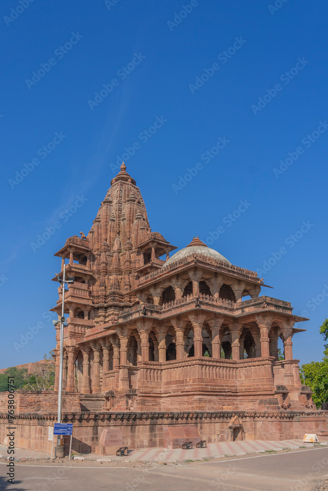Temples of Mandore Garden. Mandore Garden at Jodhpur, Rajasthan.