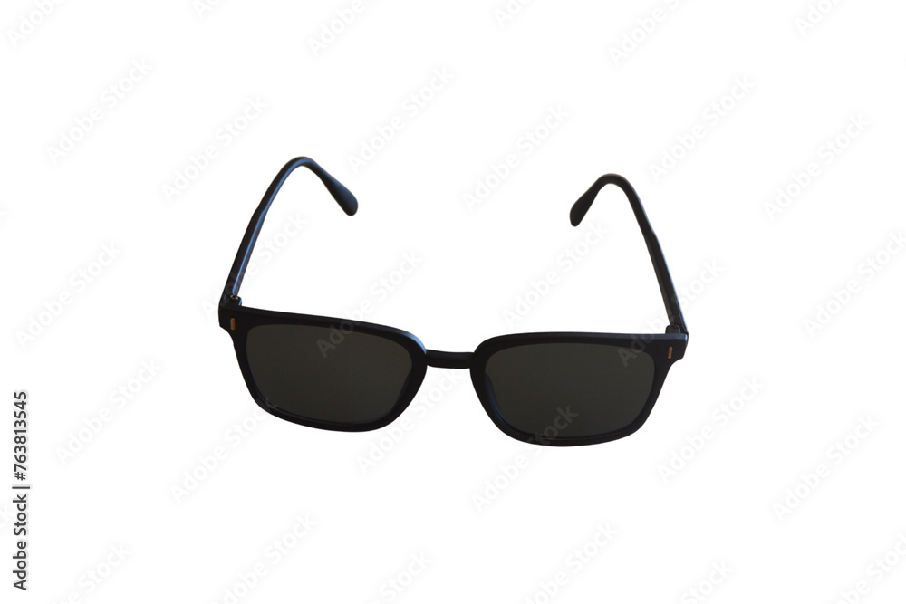 Black sunglasses isolated on white background Black sunglasses isolated on white background