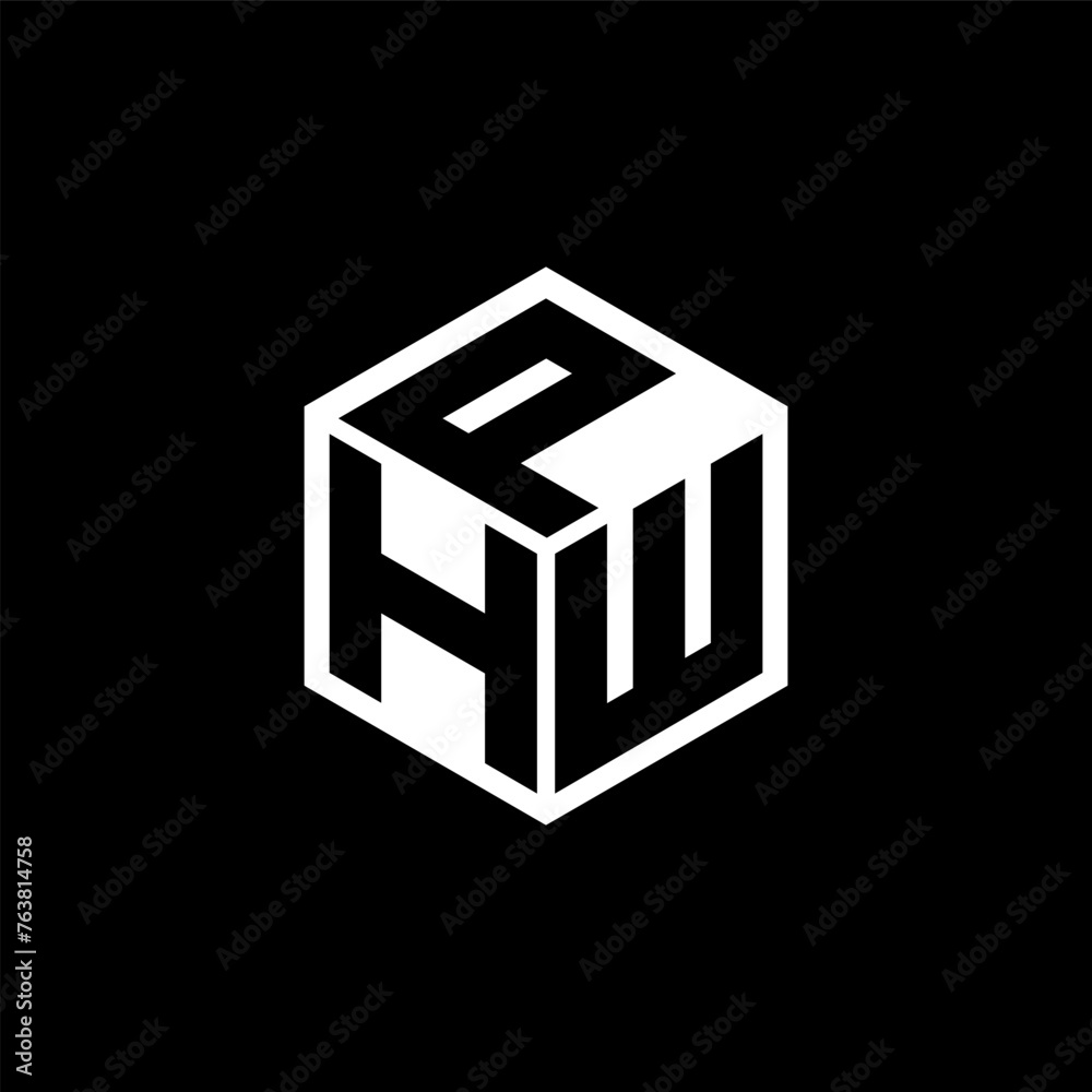 HWP letter logo design in illustration. Vector logo, calligraphy designs for logo, Poster, Invitation, etc. HWP letter logo design in illustration. Vector logo, calligraphy designs for logo, Poster, Invitation, etc.