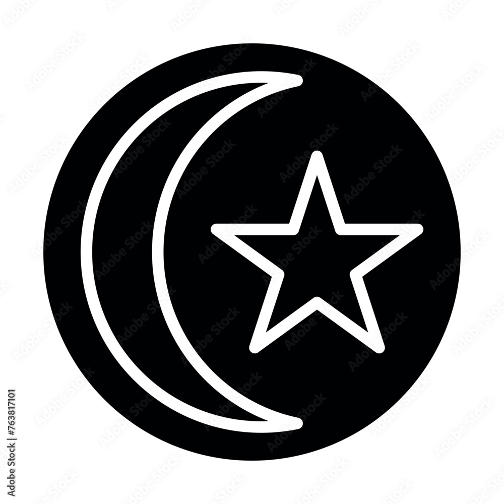 Islam color concept. Religion isolated element. Islam color concept. Religion isolated element.