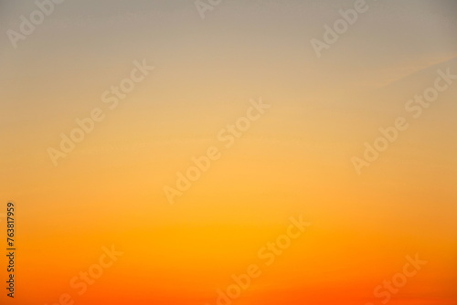 美しい夕焼け空