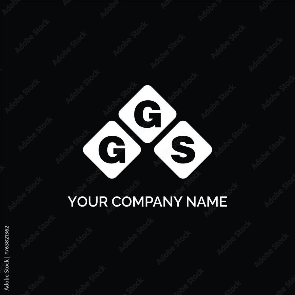 GGS letter logo design on white background. GGS logo. GGS creative initials letter Monogram logo icon concept. GGS letter design GGS letter logo design on white background. GGS logo. GGS creative initials letter Monogram logo icon concept. GGS letter design