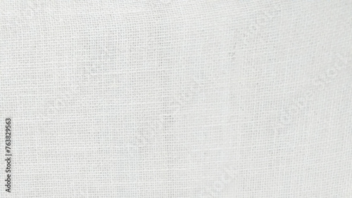 Close-up of gray sackcloth texture for background. photo