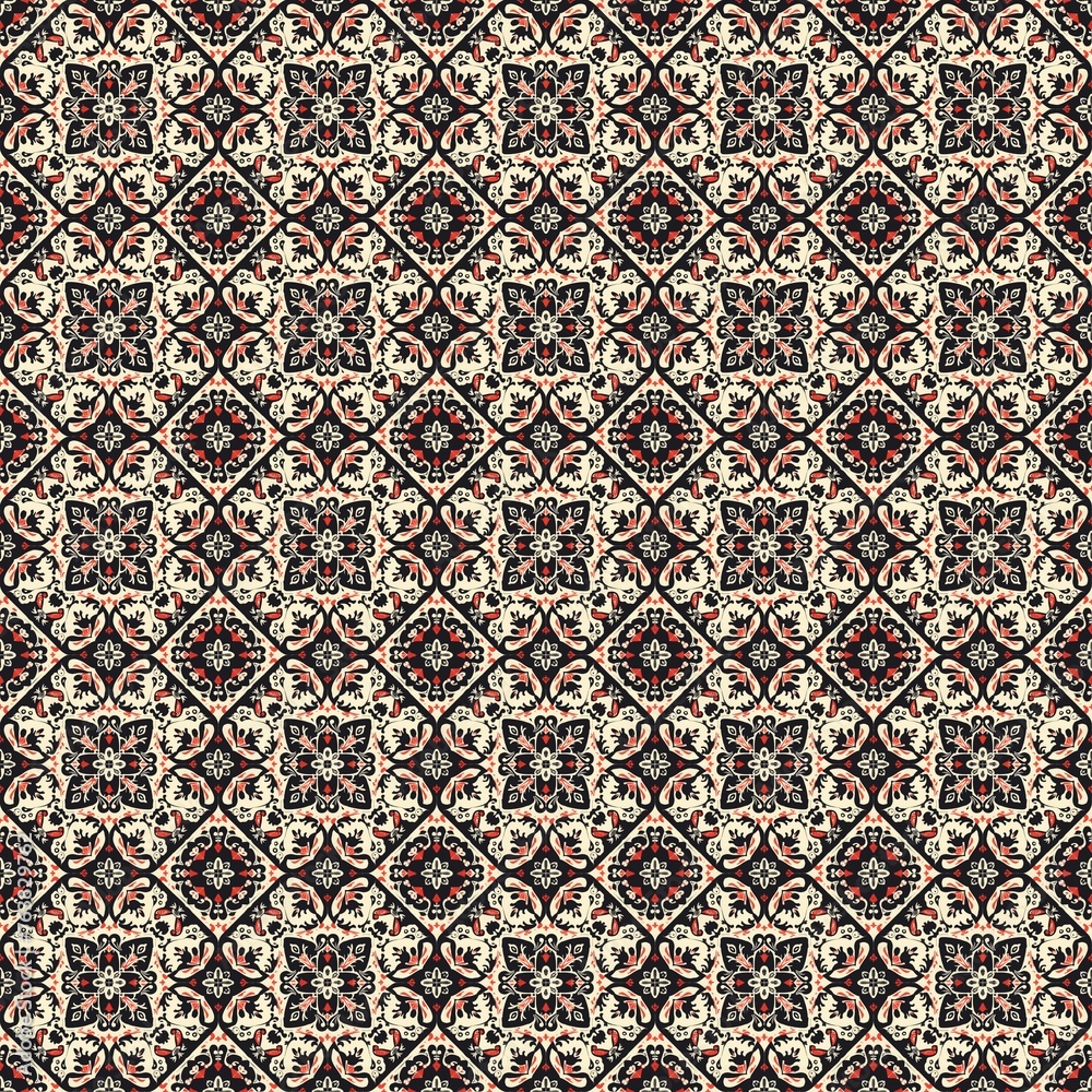 seamless pattern Geometric Abstraction minimalist