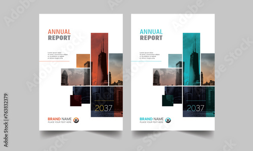 Modern Annual Report Template 