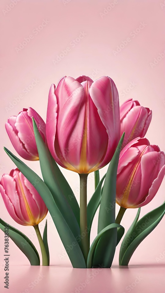 Spring blossom illustration