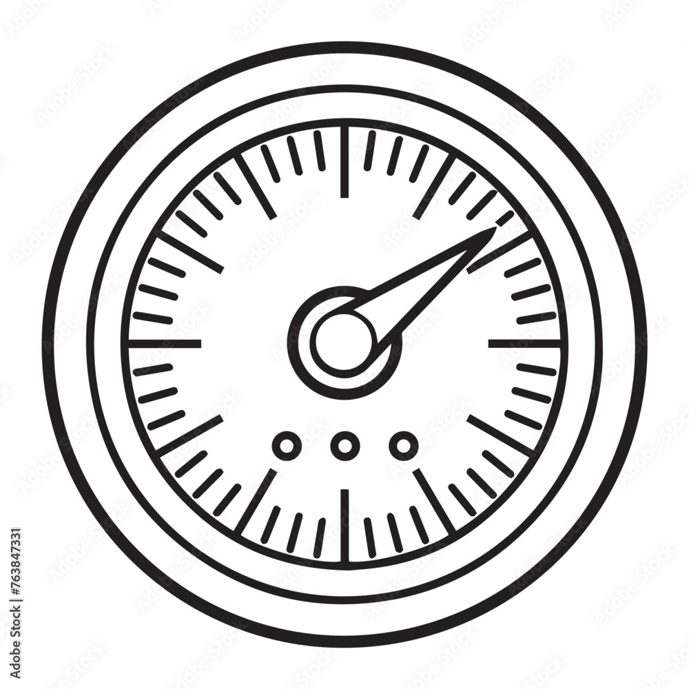 Speedometer in cartoon, doodle style. Image for t-shirt, web, mobile apps and ui. Isolated 2d vector illustration in logo, icon, sketch style, Eps 10. AI Generative Speedometer in cartoon, doodle style. Image for t-shirt, web, mobile apps and ui. Isolated 2d vector illustration in logo, icon, sketch style, Eps 10. AI Generative