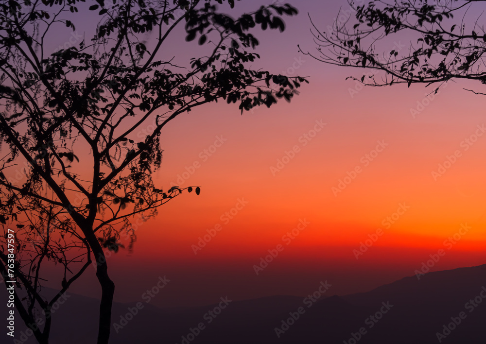 Sunset Sky Overlay Gradient Sunrise Horizon Dawn Background Gold Red Sun Cloud Landscape Skyline Beautiful Evening Warm Light Sunshine Scenic Yellow Oragne Red Sunlight Summer Spring Backdrop Travel.