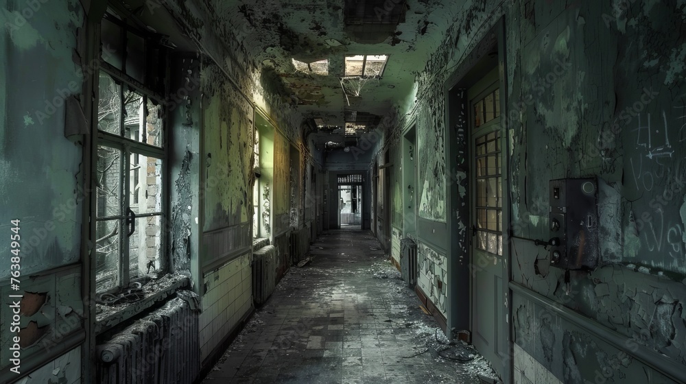 the weight of the hospital's history bearing down on your shoulders like a heavy burden. Every shadow seems to hide unseen horrors, every creak of the floorboards a warning of imminent danger 