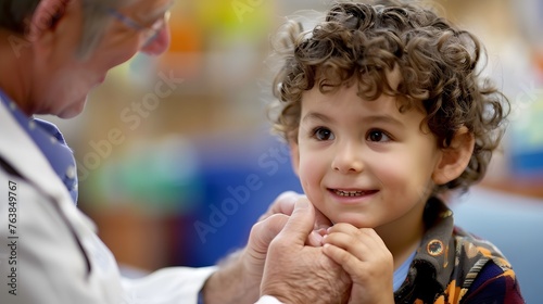 childhood vaccination: a gentle and reassuring moment