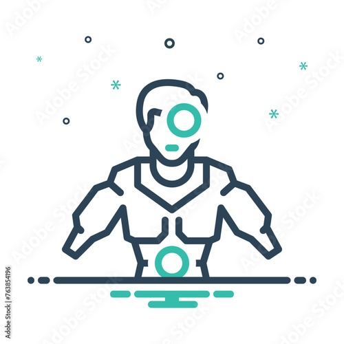 Mix icon for humanoid