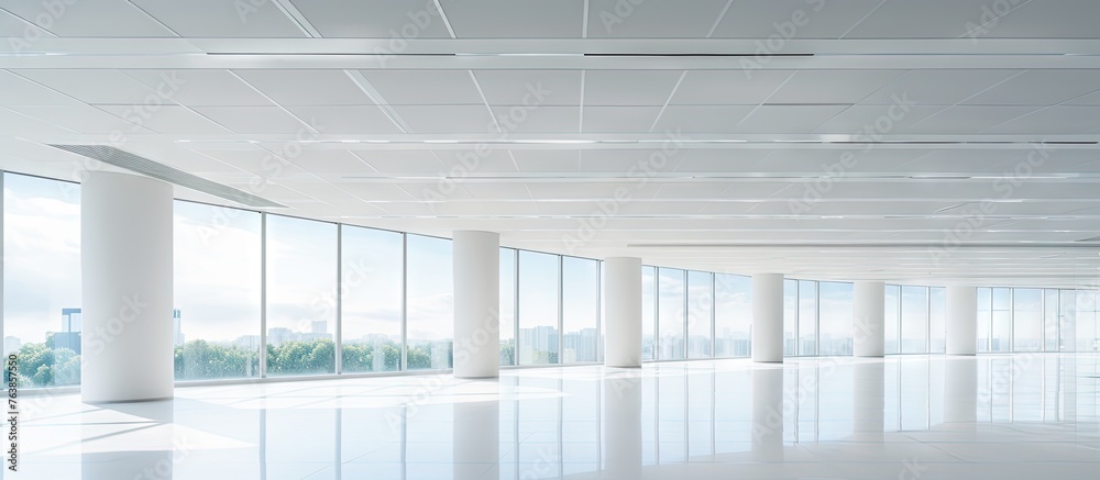 Large room with multiple windows Large room with multiple windows