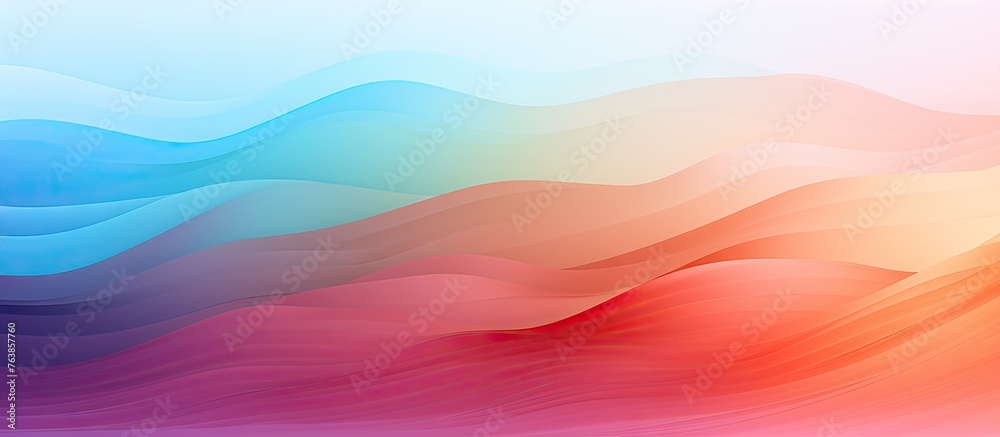 Abstract background with pastel wavy shapes Abstract background with pastel wavy shapes